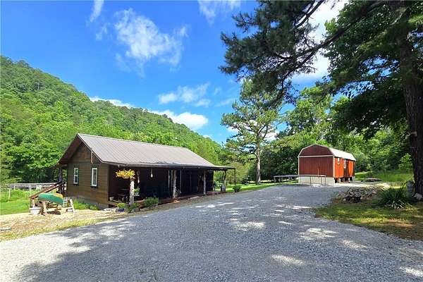 12.7 Acres of Land with Home for Sale in Eureka Springs, Arkansas