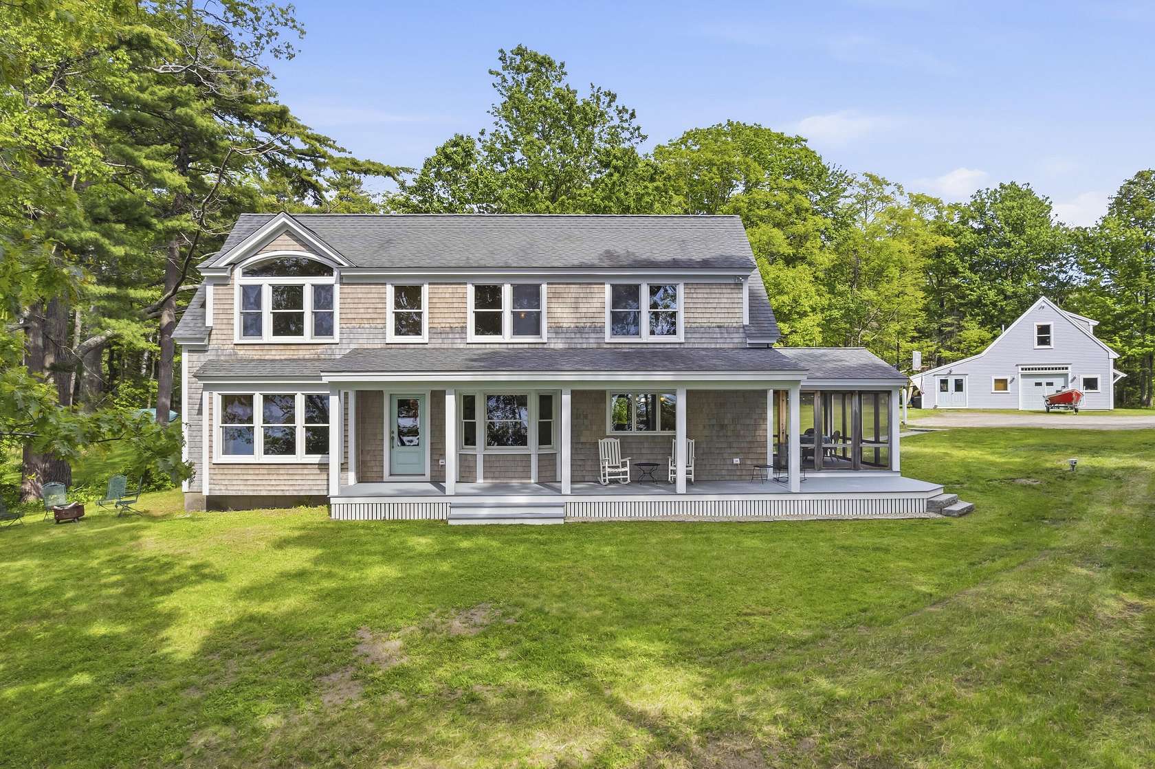 2 Acres of Land with Home for Sale in Freeport, Maine
