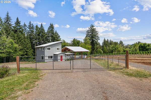 7.22 Acres of Land with Home for Sale in Estacada, Oregon