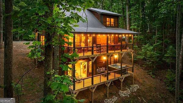 3 Acres of Land with Home for Sale in Blue Ridge, Georgia