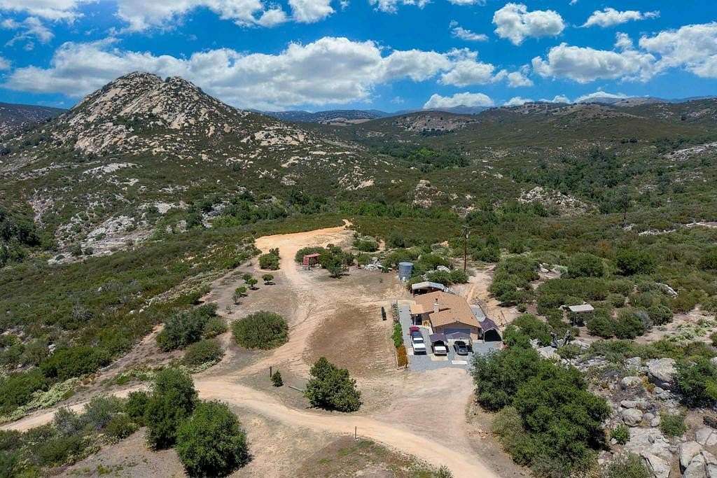 34.3 Acres of Land with Home for Sale in Ramona, California