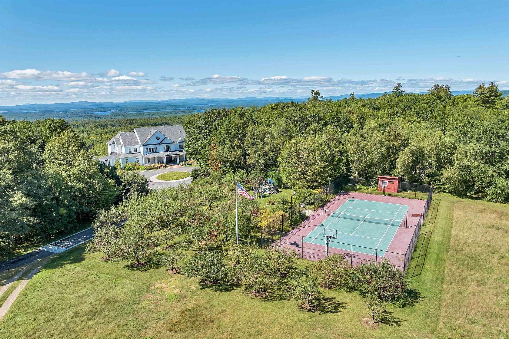 10 Acres of Recreational Land with Home for Sale in Tuftonboro, New Hampshire