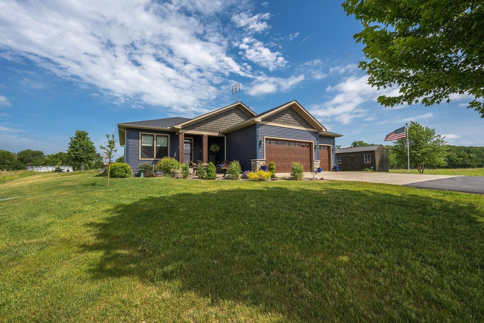 2 Acres of Land with Home for Sale in Osceola, Wisconsin
