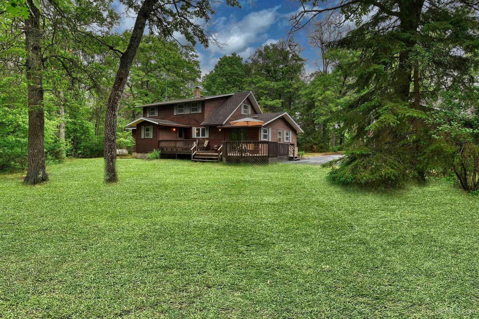 30 Acres of Recreational Land with Home for Sale in Stephenson Town, Wisconsin