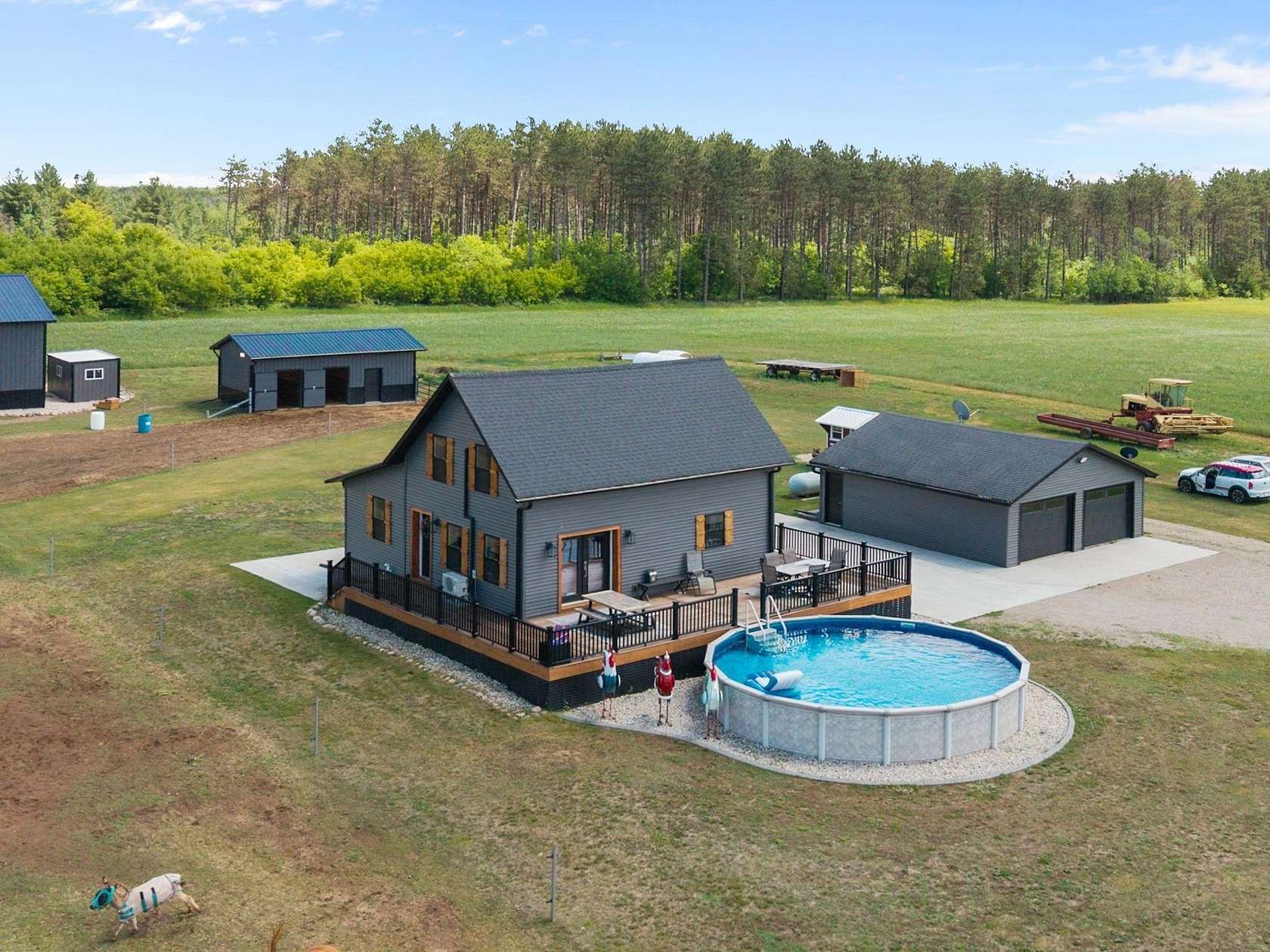 2.29 Acres of Land with Home for Sale in Suring, Wisconsin