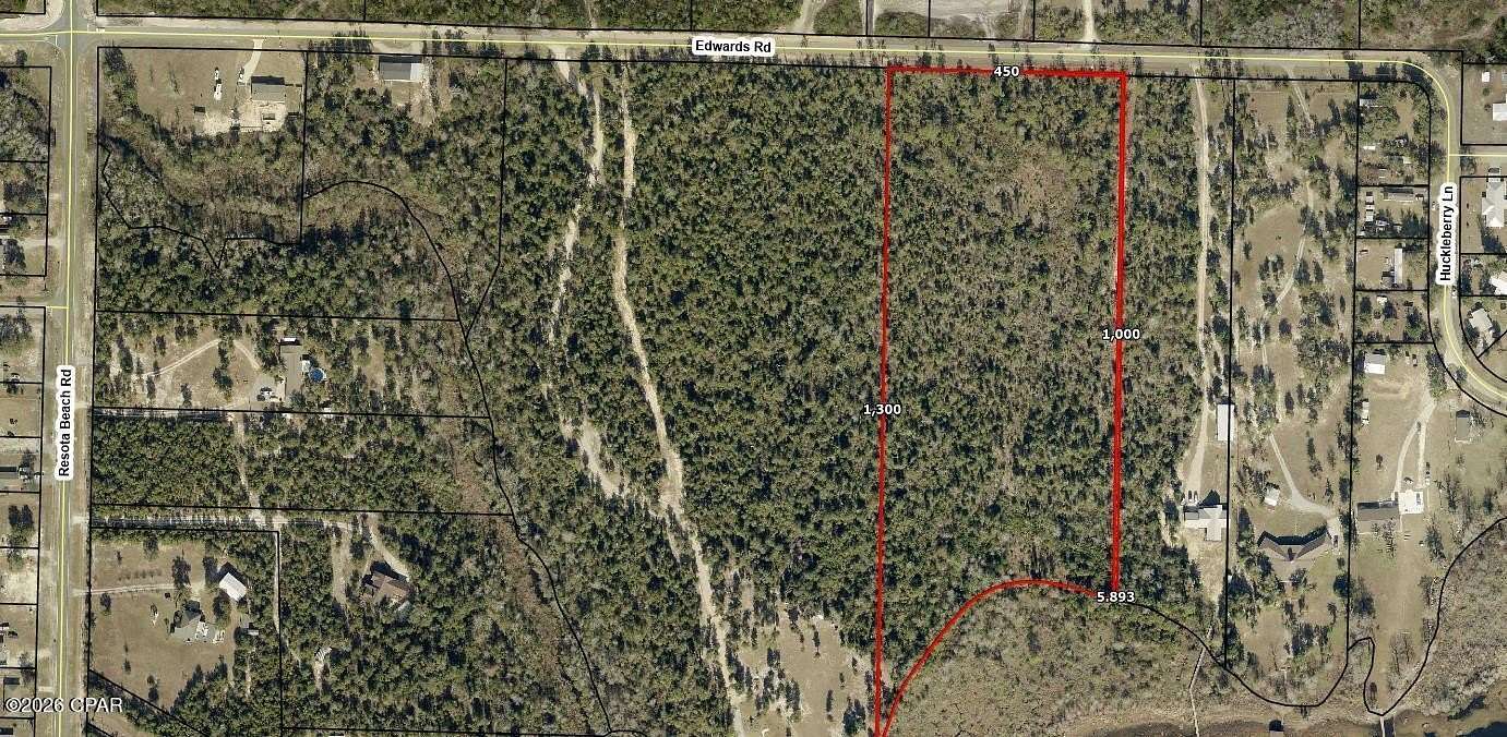 10.7 Acres of Land for Sale in Southport, Florida