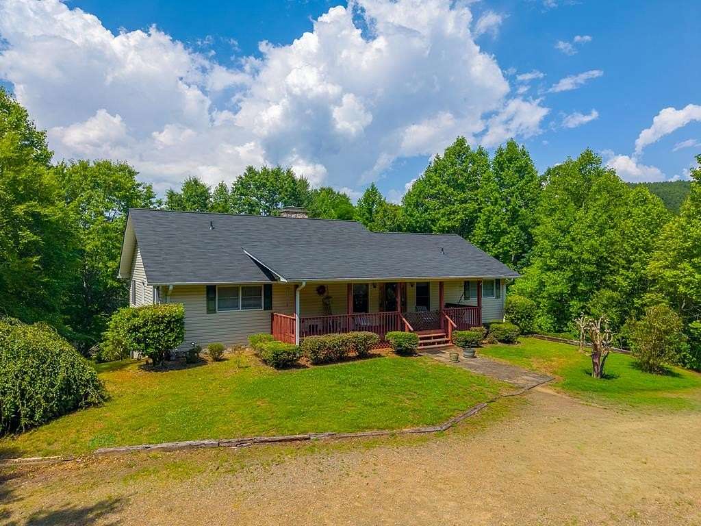 5.42 Acres of Land with Home for Sale in Franklin, North Carolina