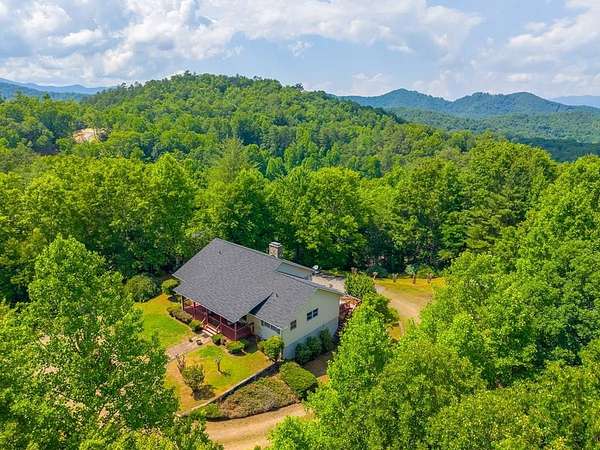 5.42 Acres of Land with Home for Sale in Franklin, North Carolina