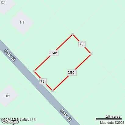 0.25 Acres of Residential Land for Sale in Ocean Springs, Mississippi