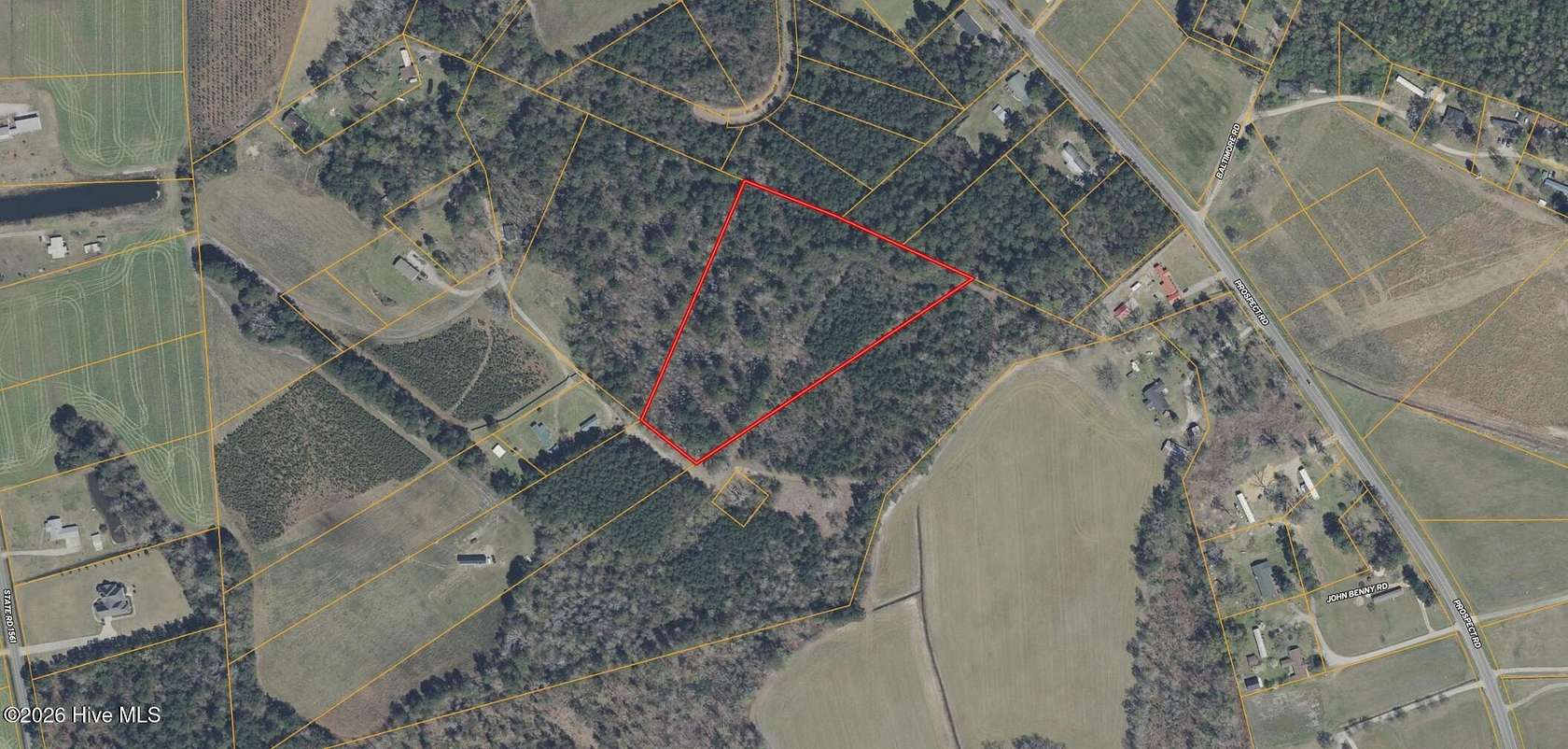 6.23 Acres of Land for Sale in Pembroke, North Carolina