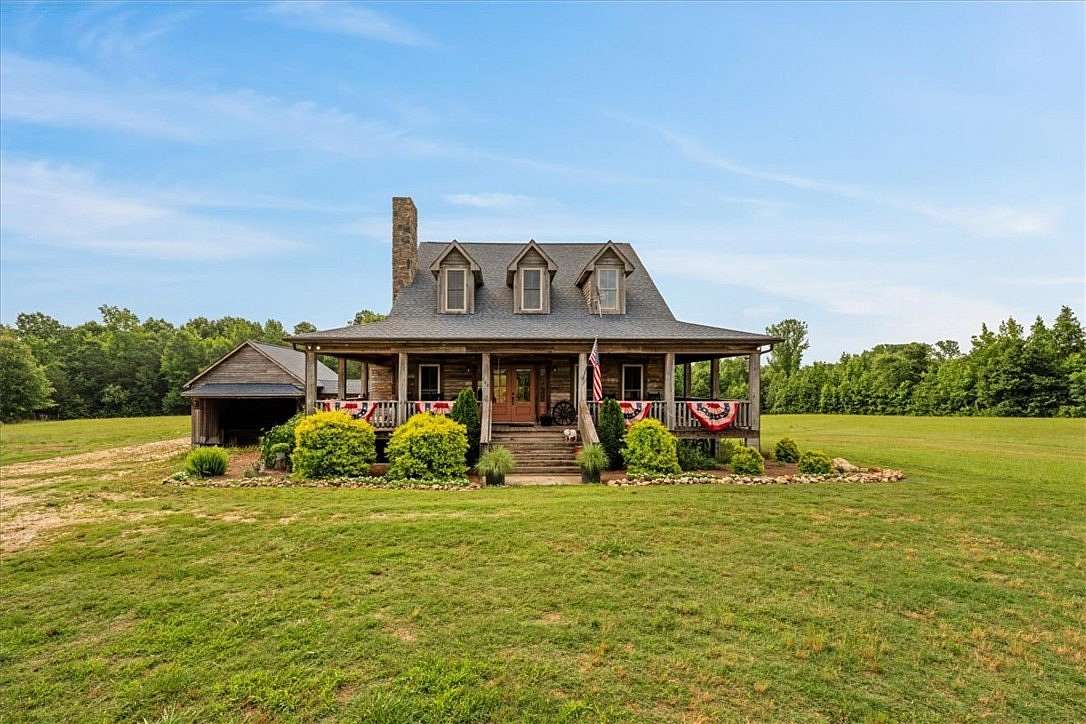 38.4 Acres of Recreational Land with Home for Sale in Honea Path, South Carolina
