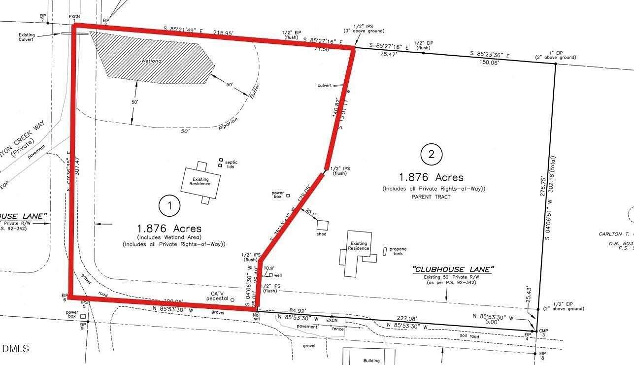 1.88 Acres of Residential Land for Sale in Apex, North Carolina