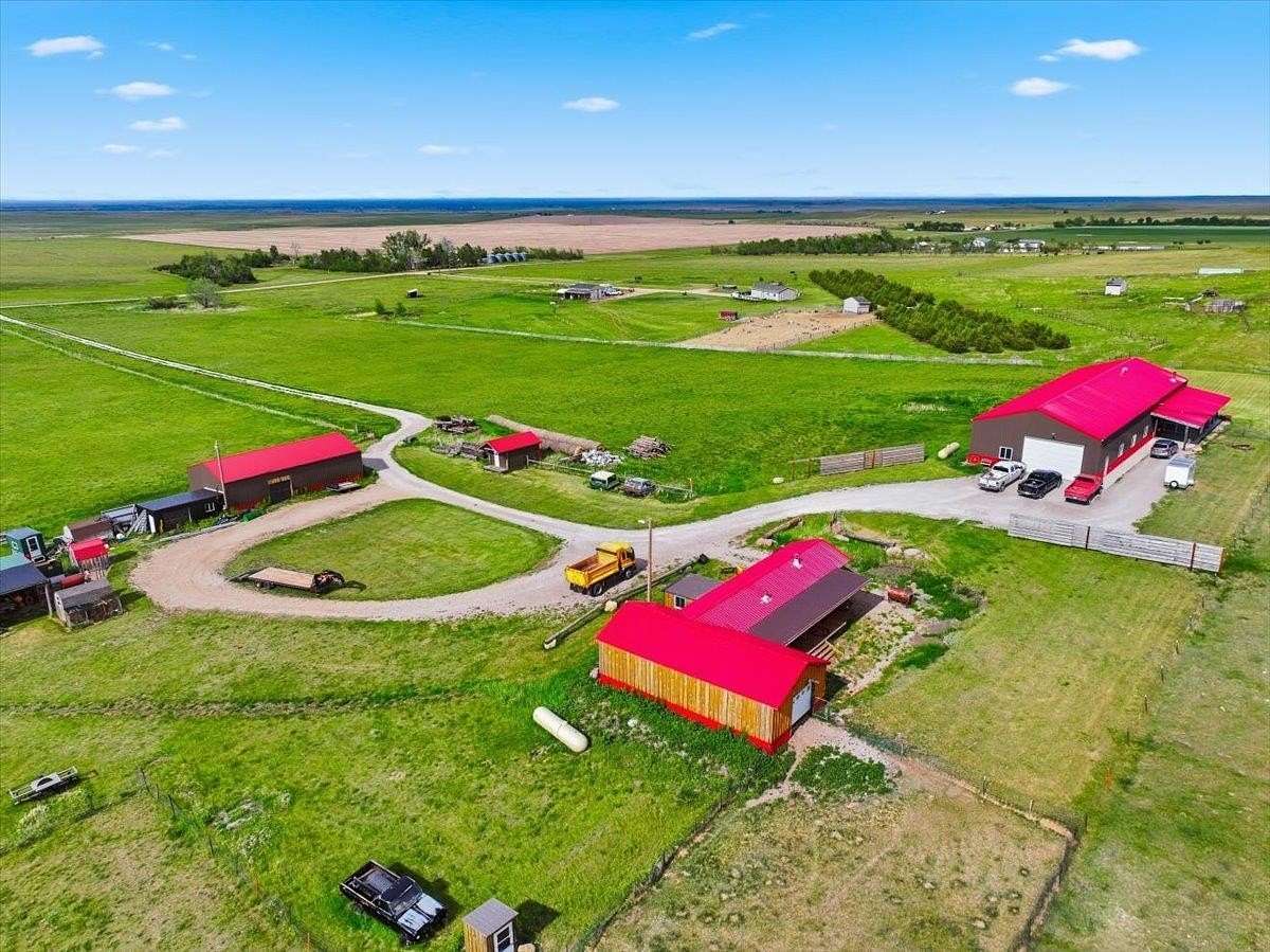 11.2 Acres of Recreational Land with Home for Sale in Whitewood, South Dakota