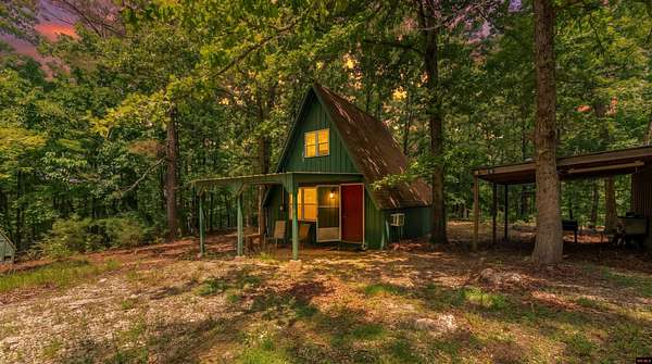 2 Acres of Land with Home for Sale in Hardy, Arkansas
