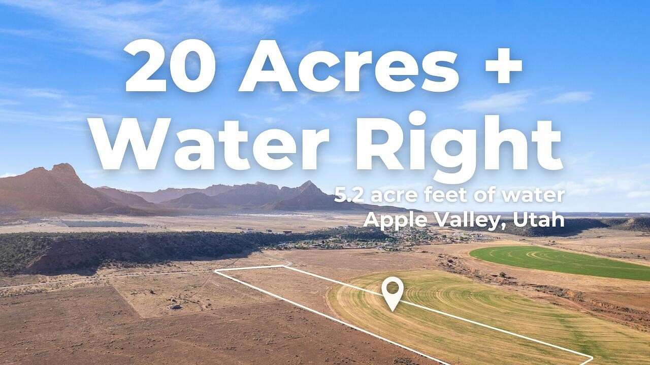 20 Acres of Agricultural & Residential Land for Sale in Apple Valley, Utah