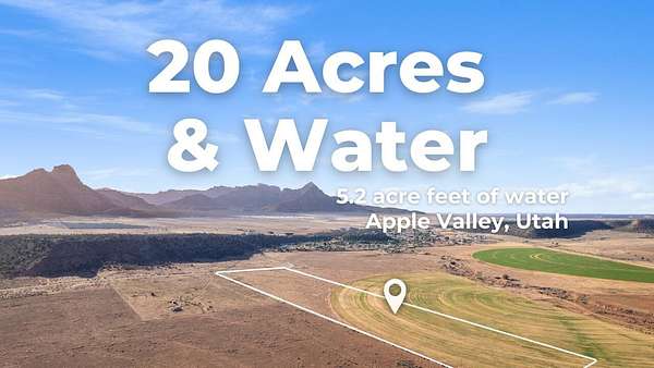 20 Acres of Agricultural & Residential Land for Sale in Apple Valley, Utah