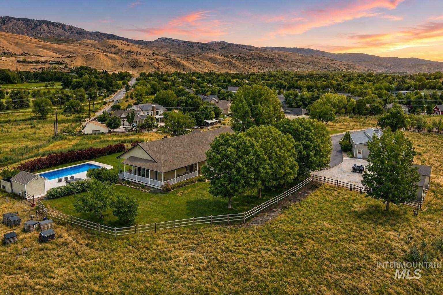 6.17 Acres of Land with Home for Sale in Boise, Idaho