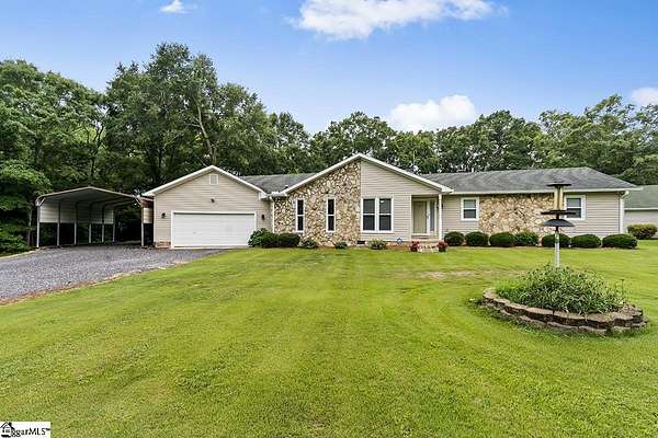 2 Acres of Land with Home for Sale in Laurens, South Carolina