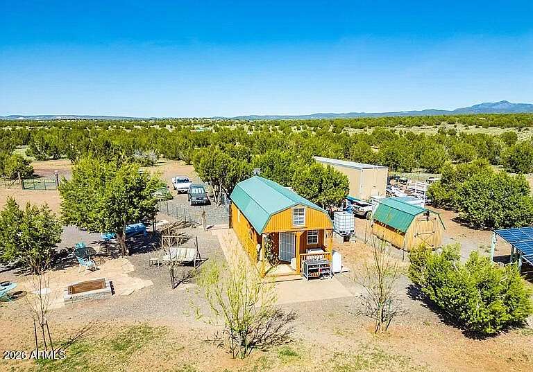 10 Acres of Land with Home for Sale in Ash Fork, Arizona