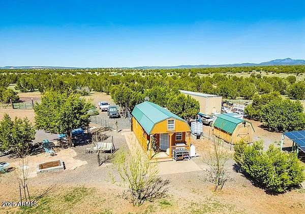 10 Acres of Land with Home for Sale in Ash Fork, Arizona