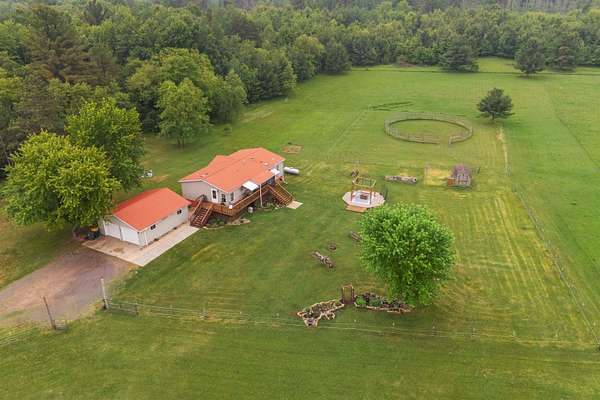 20 Acres of Land with Home for Sale in Babcock, Wisconsin