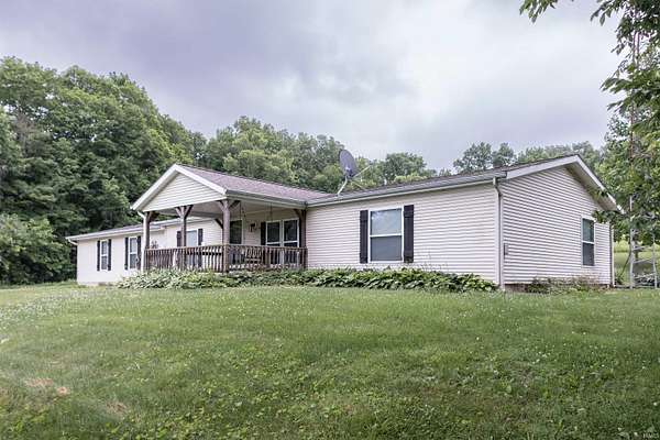 3.66 Acres of Land with Home for Sale in Bedford, Indiana