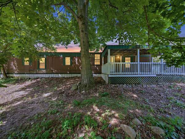 9.52 Acres of Land with Home for Sale in Clarklake, Michigan