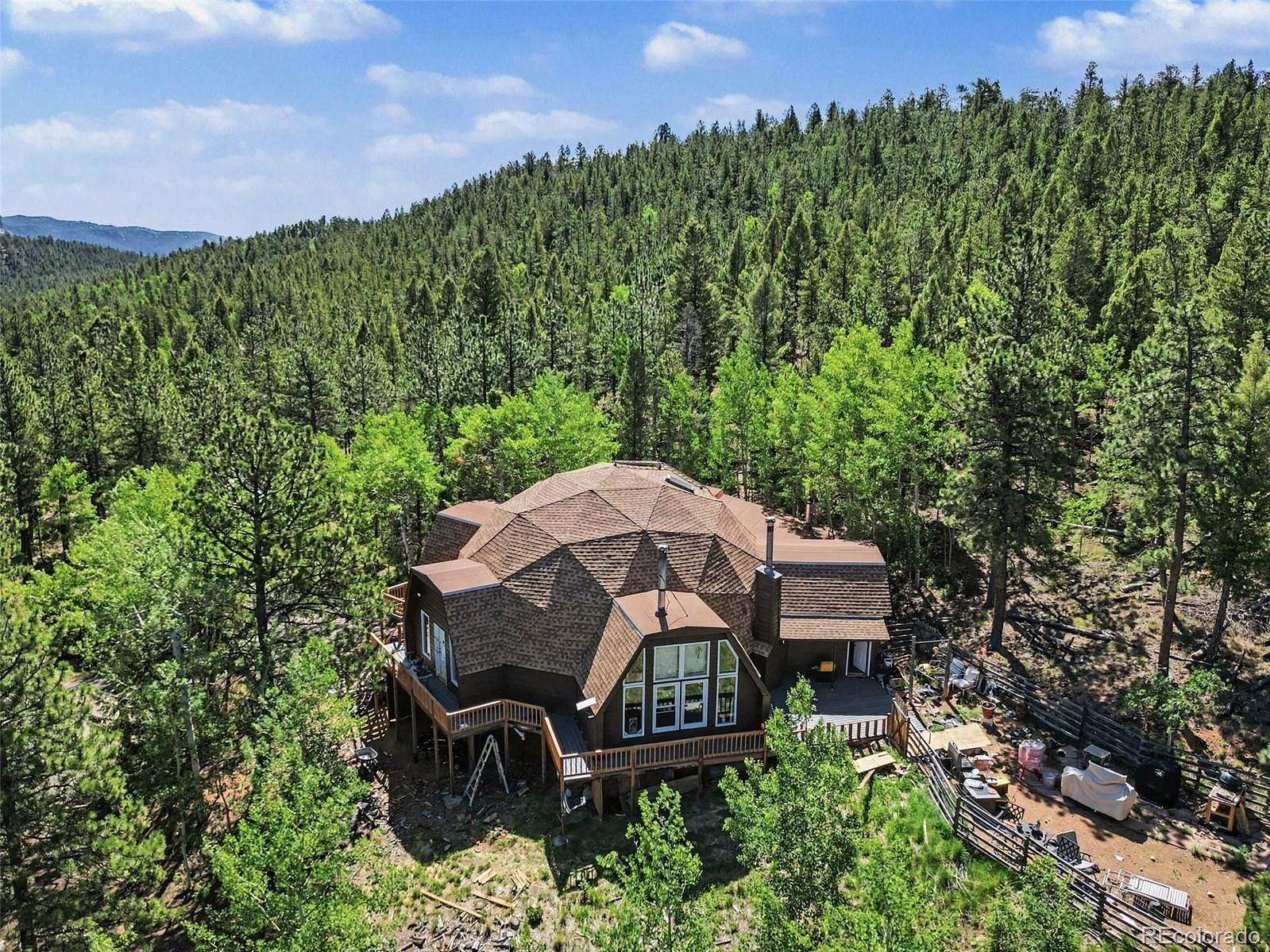 7.79 Acres of Land with Home for Sale in Bailey, Colorado