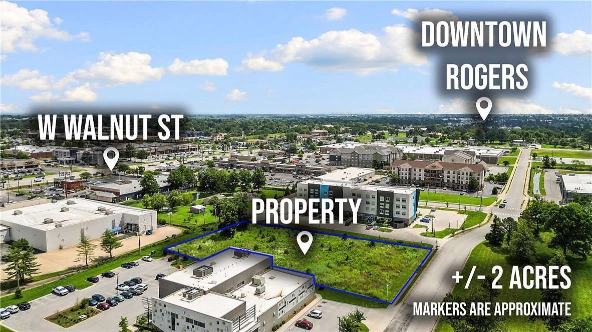 1.59 Acres of Commercial Land for Sale in Rogers, Arkansas