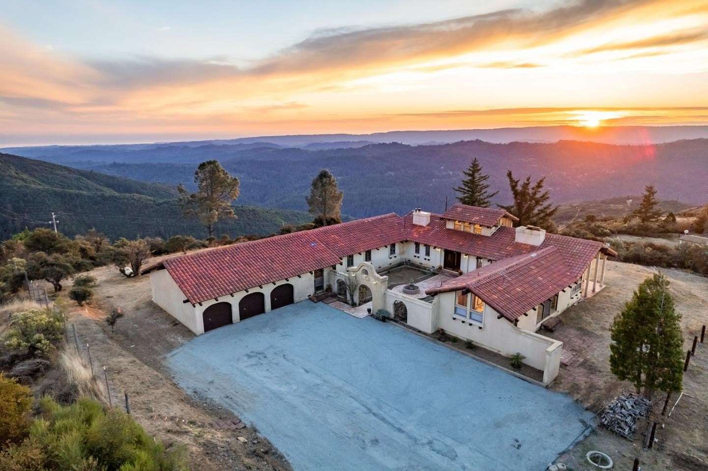 5.19 Acres of Land with Home for Sale in Los Gatos, California