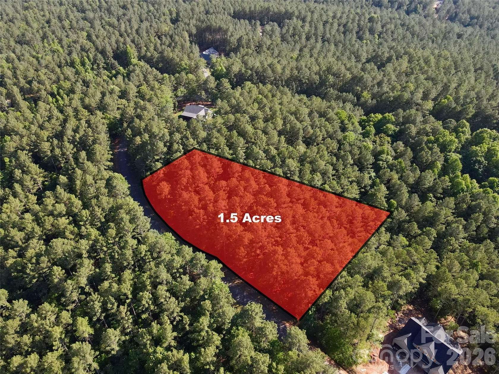 1.5 Acres of Residential Land for Sale in Connelly Springs, North Carolina