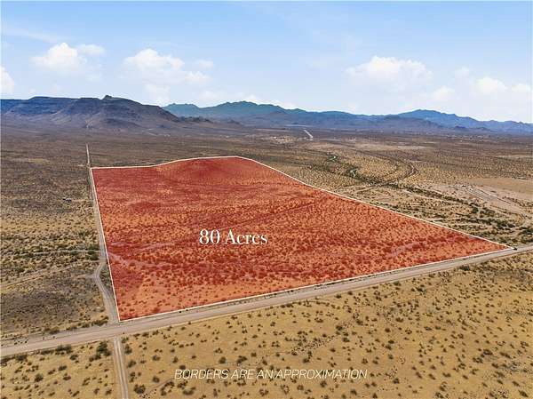 80 Acres of Agricultural & Residential Land for Sale in Golden Valley, Arizona