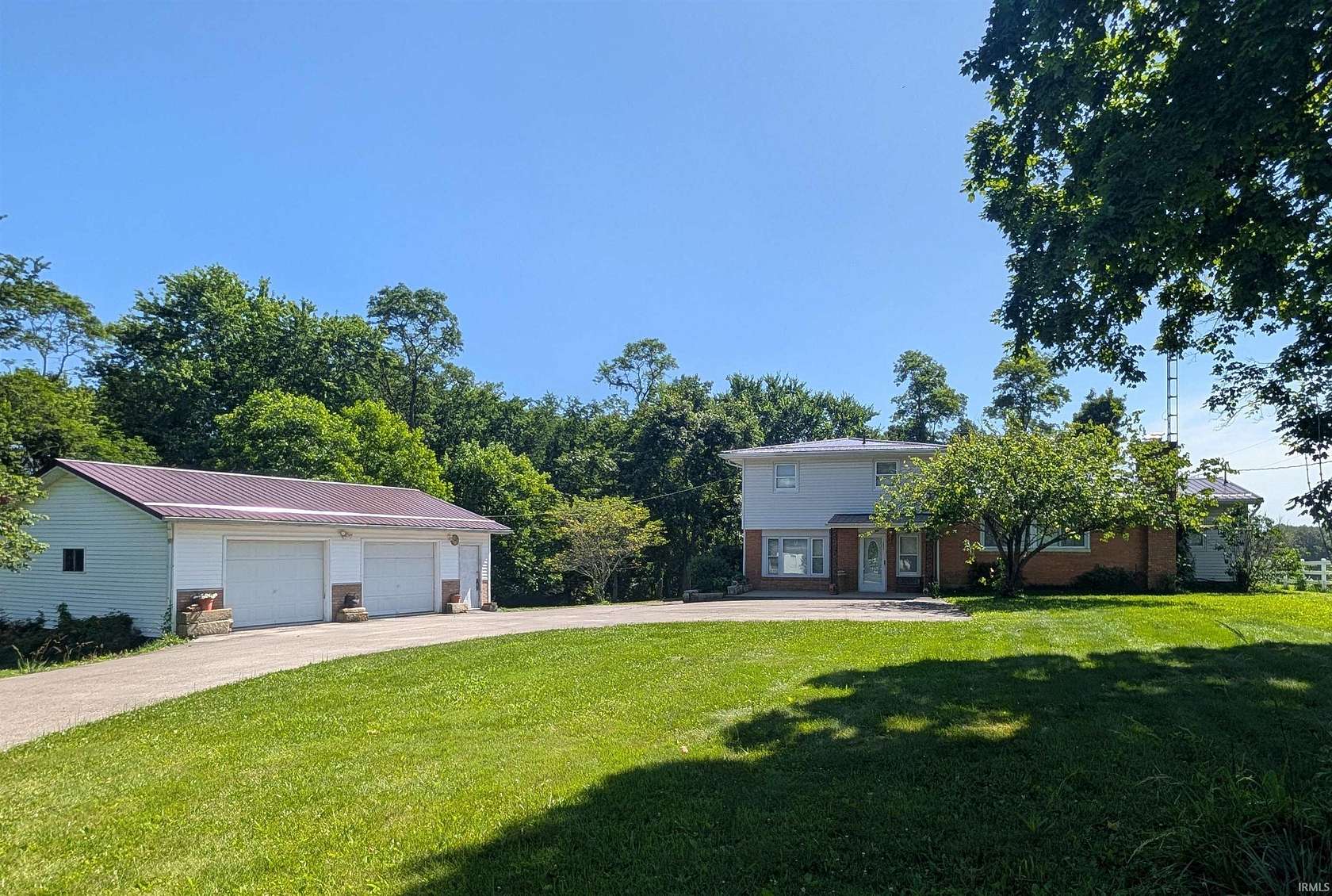1.73 Acres of Land with Home for Sale in Springville, Indiana