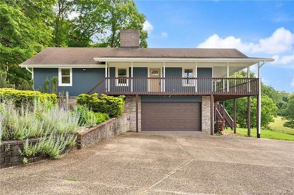 40.3 Acres of Land with Home for Sale in Depauw, Indiana