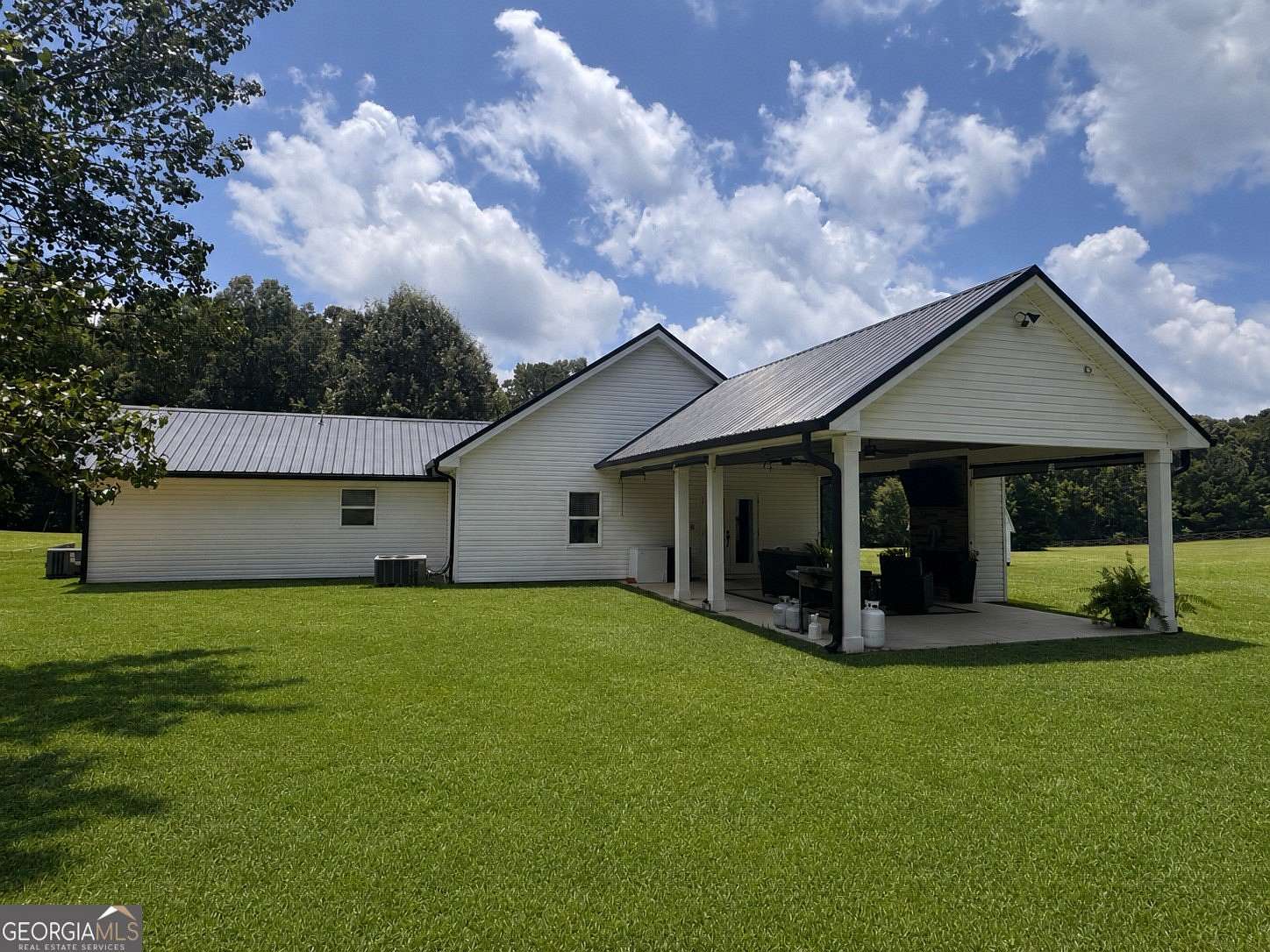 5 Acres of Land with Home for Sale in Brooks, Georgia