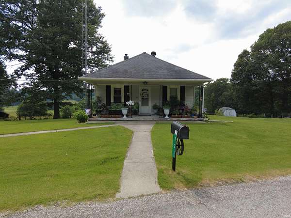 23.4 Acres of Land with Home for Sale in Williams, Indiana