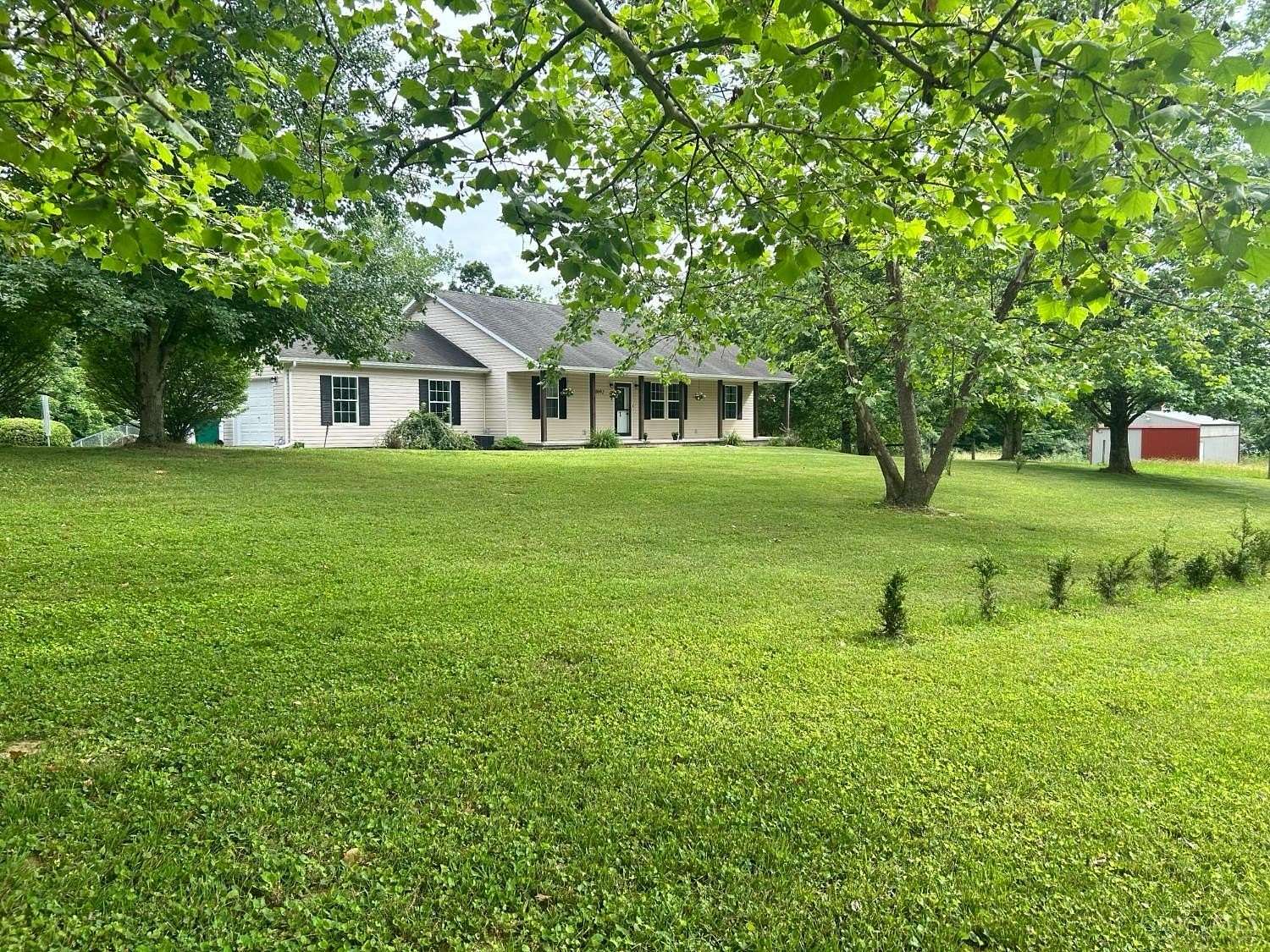 3.48 Acres of Land with Home for Sale in Hillsboro, Ohio