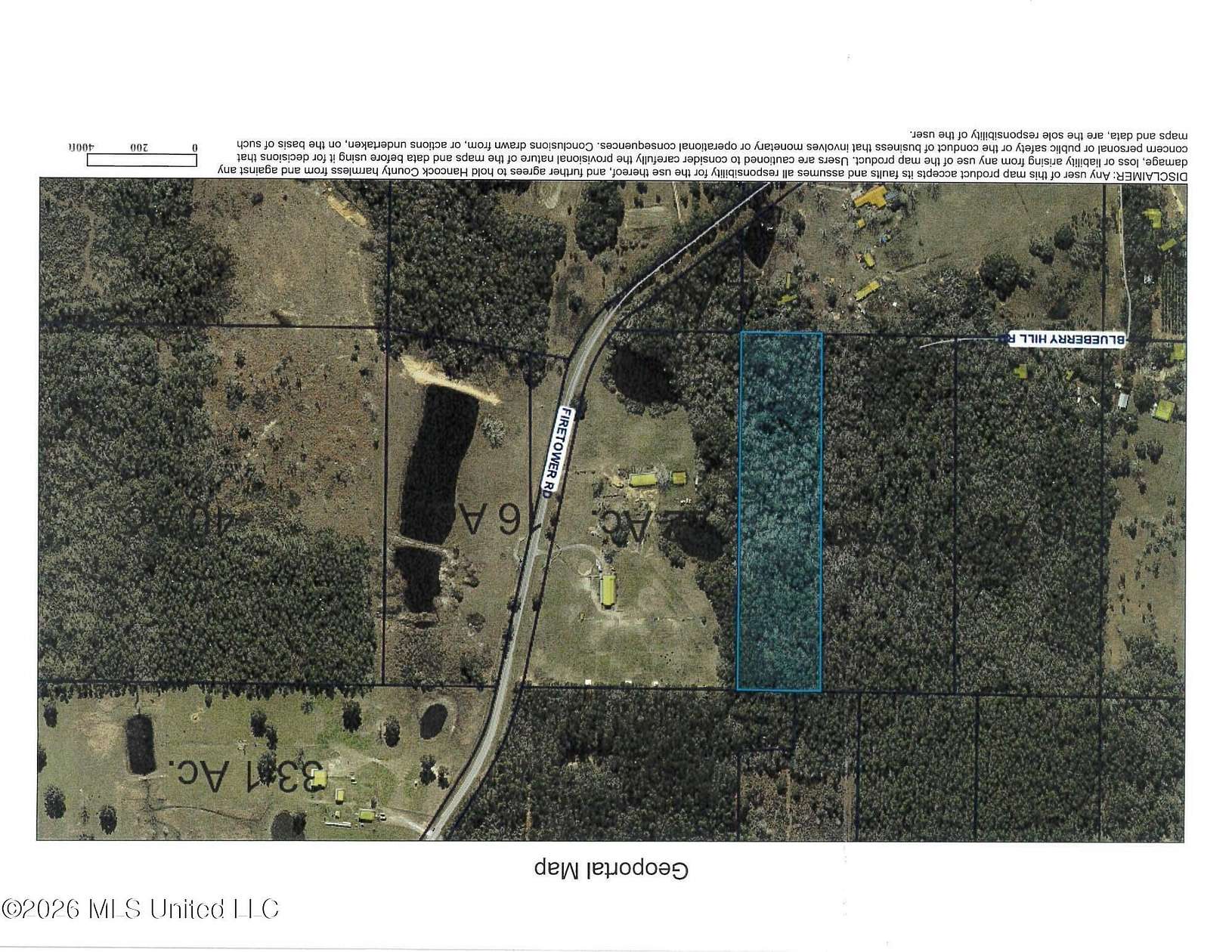 8 Acres of Land for Sale in Kiln, Mississippi