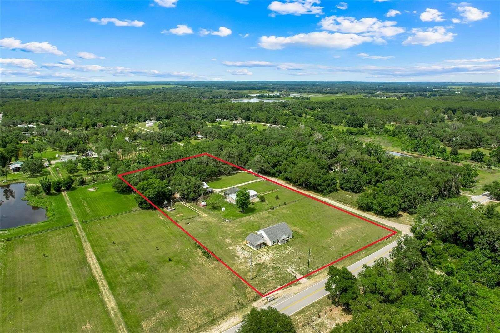 5 Acres of Land with Home for Sale in Groveland, Florida