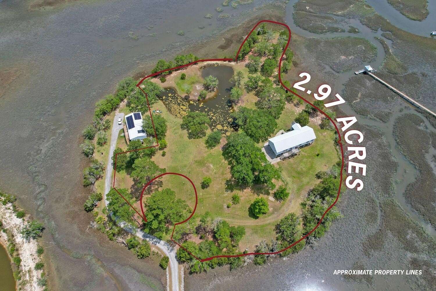 3 Acres of Land with Home for Sale in Johns Island, South Carolina