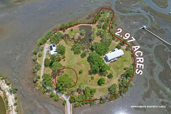 3 Acres of Land with Home for Sale in Johns Island, South Carolina