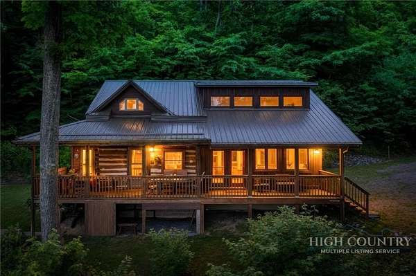 15.6 Acres of Land with Home for Sale in Zionville, North Carolina