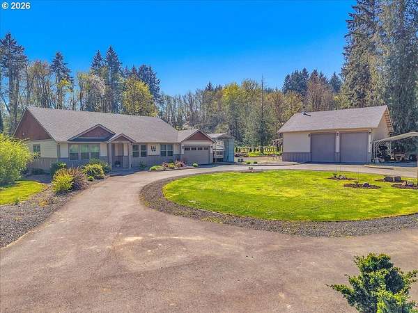 5.52 Acres of Land with Home for Sale in Warren, Oregon