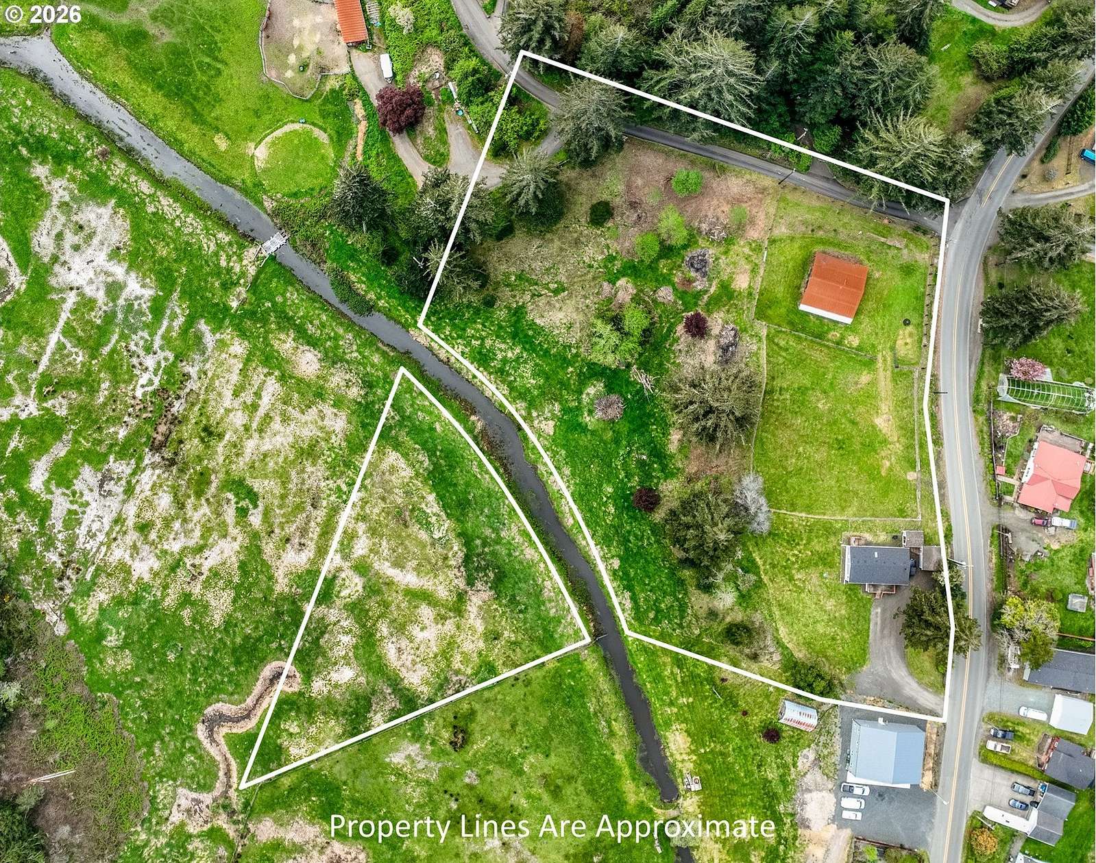 4.18 Acres of Land with Home for Sale in Coos Bay, Oregon