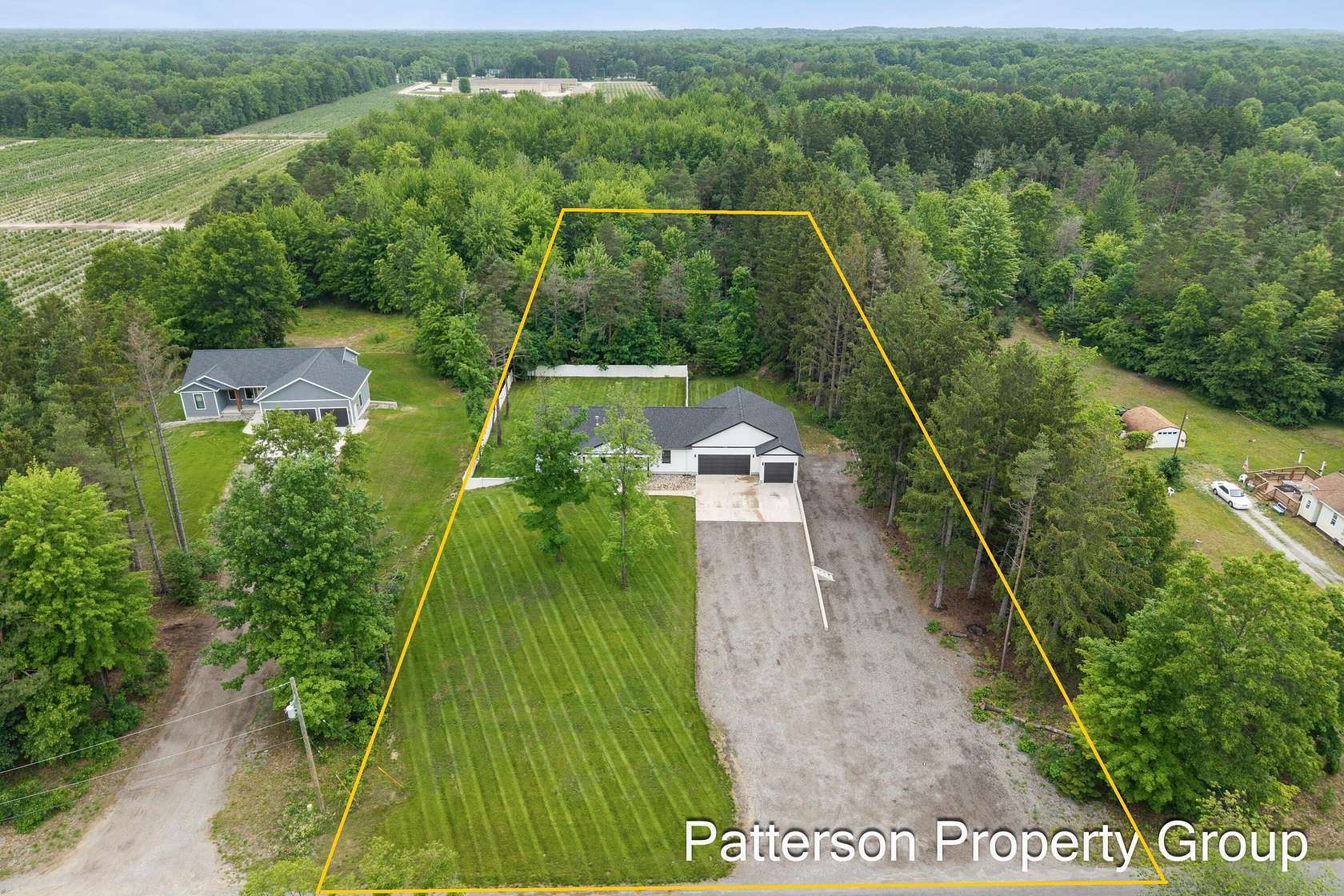 2.86 Acres of Land with Home for Sale in Ravenna, Michigan