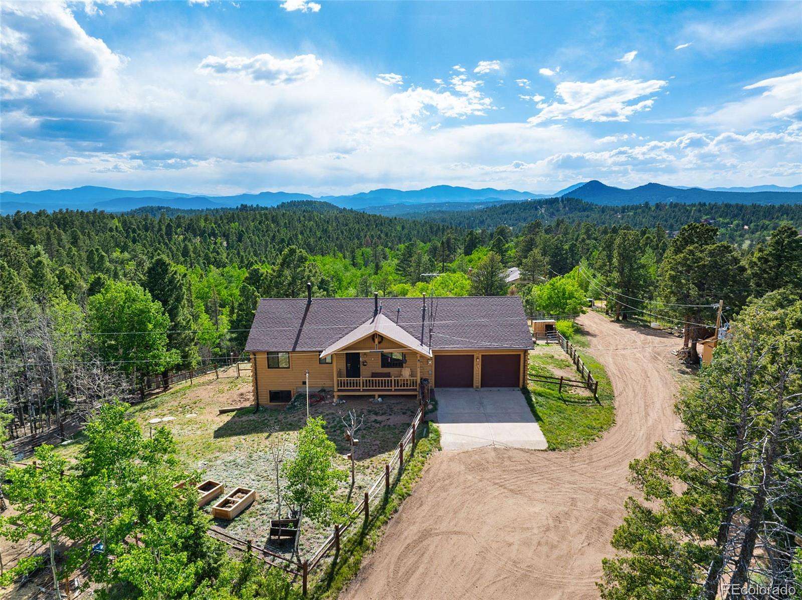 20 Acres of Land with Home for Sale in Divide, Colorado