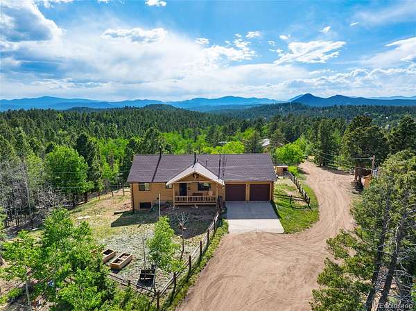 20 Acres of Land with Home for Sale in Divide, Colorado
