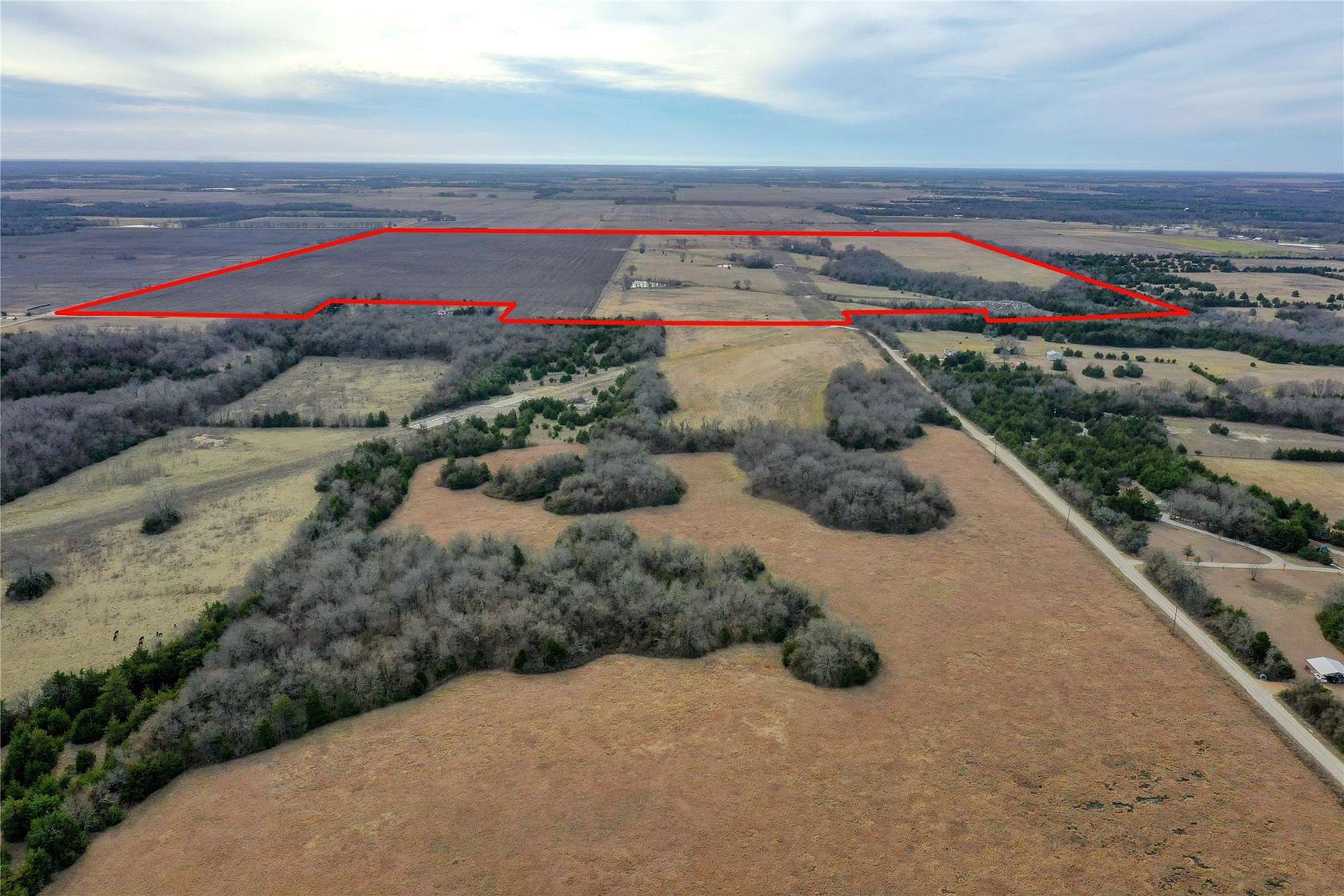 303 Acres of Agricultural Land for Sale in Dodd City, Texas