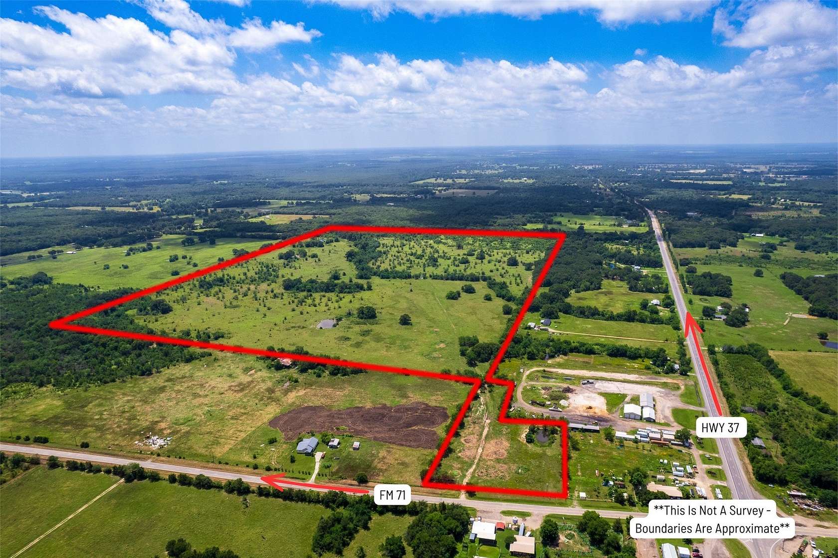 173 Acres of Land for Sale in Talco, Texas