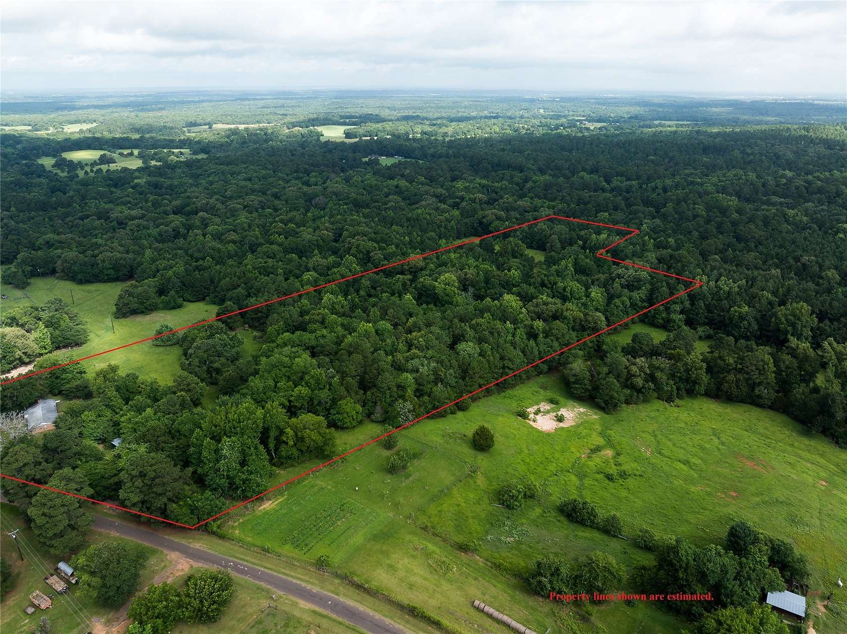 20 Acres of Land with Home for Sale in Palestine, Texas